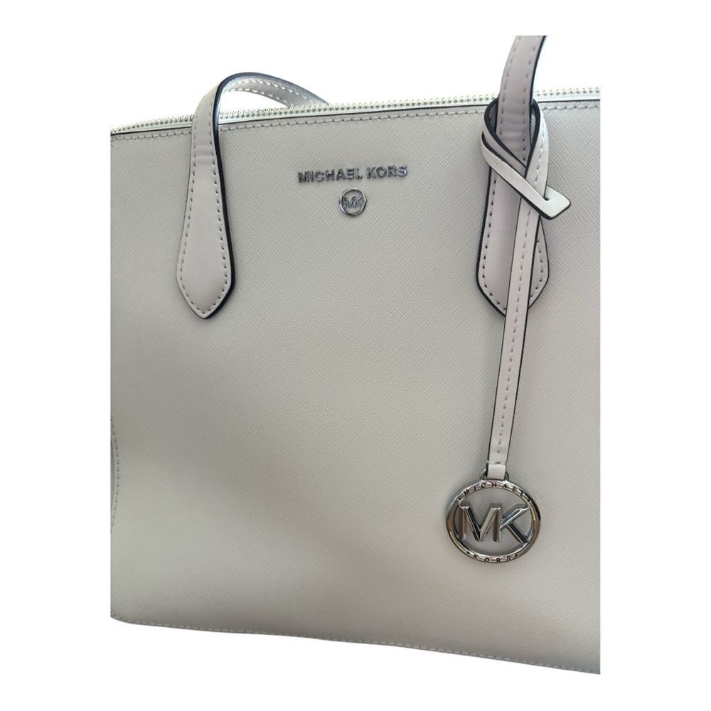 Michael Kors Marilyn Medium Saffiano Leather Tote Bag - Picture 7 of 8
